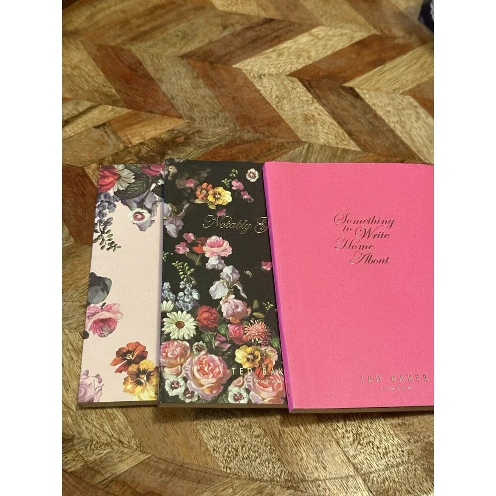 3 Hardcover mini Journals-